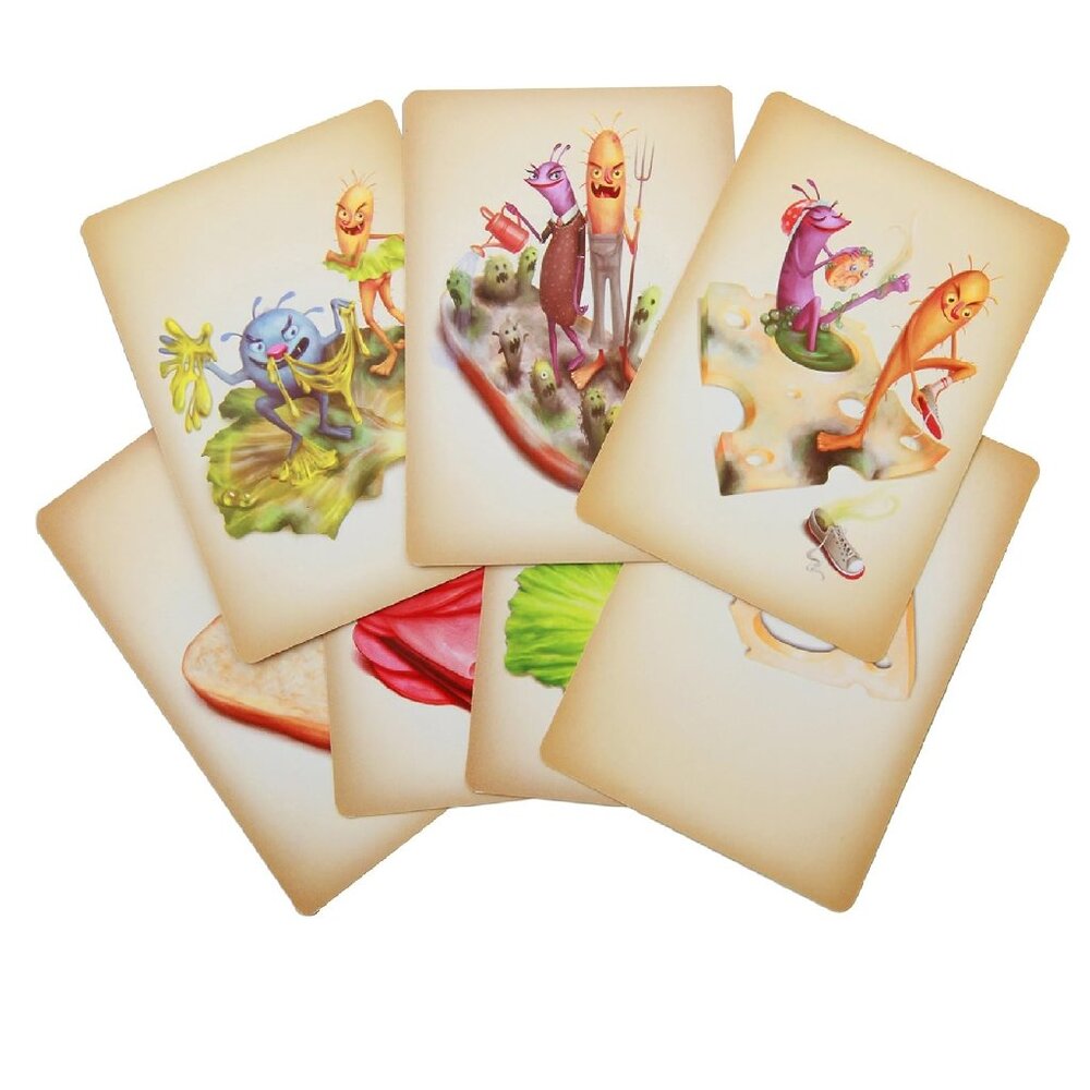 Hoagie A Goofy Kitchen Adventure Build A Sandwich Card Game COMPLETE - Picture 13 of 17
